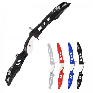 Nika τοξοβολία 210036 23inch RH ILF Bogenschießen Panahan Memanah Recurve Bow Riser για υπαίθρια τοξοβολία