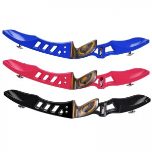 Nika τοξοβολία 220011 21inch ILF LH Recurve Bow Riser για τους εφήβους τοξοβολίας υπαίθρια σπορ γυρίσματα