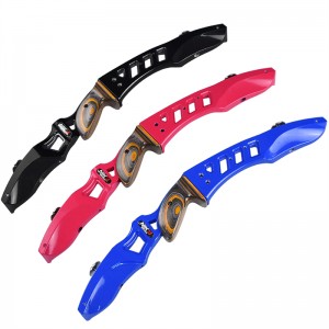 Nika τοξοβολία 220011 21inch ILF LH Recurve Bow Riser για τους εφήβους τοξοβολίας υπαίθρια σπορ γυρίσματα