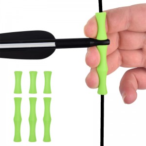 Elong Outdoor 42FT09 Finger Guard Bow Stone Καουτσούκ φρουρά τοξοβολία γυρίσματα χρησιμοποιώντας προστασία των δακτύλων