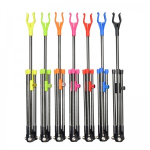 Nika Τοξοβολία 46St06 3K Carbon Recurve Bow Stand για Achery Recurve Bow Holder