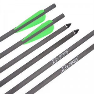 Elong Outdoor 113003-02 Airgun 26.37inch Bolt Carbon Bolt Πλαστικό Vane Τοξοβολία Crossbow Arrow Σκοποβολή