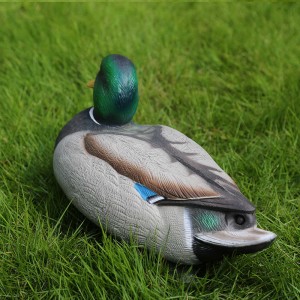 Πλαστική πάπια Duck Mallard Γυναίκα Drake Drake Floating Keel Deadly Κυνήγι Lure