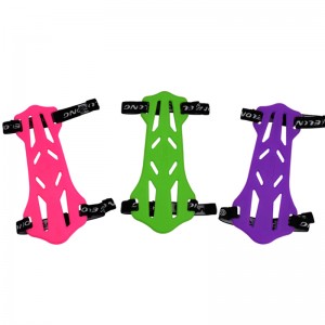 Elong Outdoor 44AG03 Arm Guard μαλακό καουτσούκ Διπλό-αντιμετωπίζεται χρησιμοποιώντας το τοξοβολία βέλη γυρίσματα πλαστική προστασία