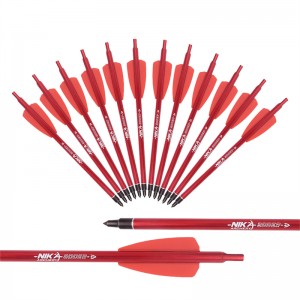Nika Archery 113173-02 7.5Inch Αλουμινίου Crossbow Bolt για Cobra Adder/R9/RX Κυνήγι Crossbow