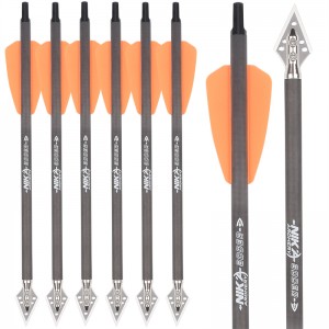 Nika Archery 114521-02 Bolt Carbon ID6.2mm 7.5inch για σύστημα Cobra Adder/R9/RX εξοπλισμός κυνήγι τοξοβολίας