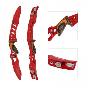 Nika Τοξοβολία 220010 ET-3 21inch rh Ilf Recurve Riser για Recurve Bow Outdoor Target Shooting