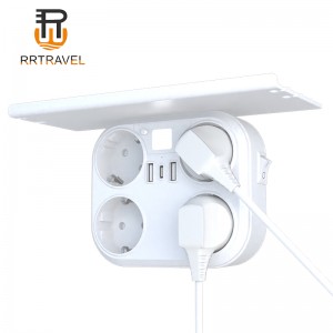 Νέα προϊόντα Γερμανικό πρότυπο βύσμα τοίχου, Επαγωγή νυχτερινής φωτός με λειτουργία δίσκου, Γερμανικό βύσμα