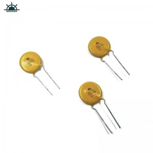Κίνα ODM Electronics Components, Κίτρινο Mov 20mm HVR20D561K Οξείδιο του οξείδιο του ψευδαργύρου για οικιακές συσκευές