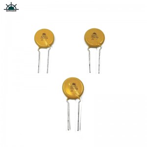 Κίνα ODM Electronics Components, Κίτρινο Mov 20mm HVR20D561K Οξείδιο του οξείδιο του ψευδαργύρου για οικιακές συσκευές