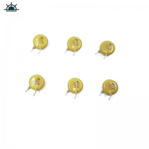 Κίνα ODM Electronics Components, Κίτρινο Mov 10mm 10D561 560V οξείδιο του ψευδαργύρου Varistor Mov για οικιακή συσκευή
