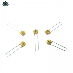 Κίνα ODM Electronics Components, Κίτρινο Mov 7mm HVR07D511K Zinc Oxide Varistor για οικιακή συσκευή