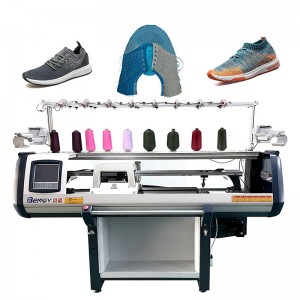 3d flyknit παπούτσι ανώτερη πλέξιμο μηχάνημα