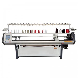 Επίπεδη πλεκτή μηχανή κολάρου και μανικετών 80 ιντσών