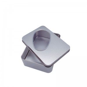 Ποντίκι ορθογώνιο παγωμένο κασσίτερο 125 * 90 * 40mm