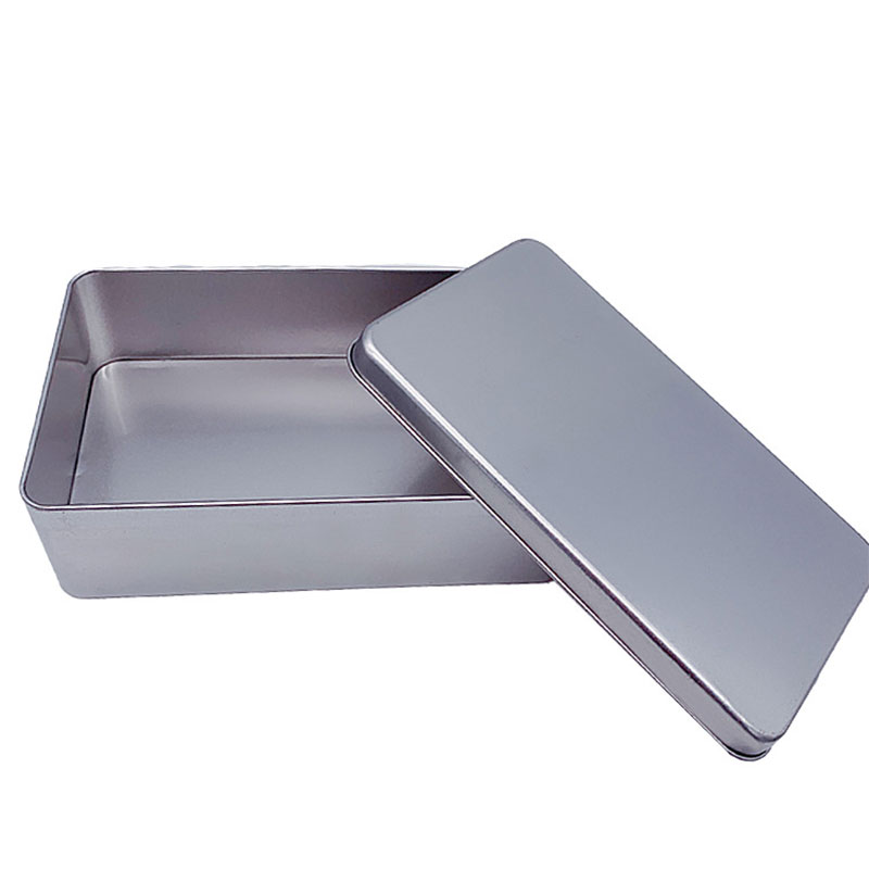 Τροφίμων Metal Packaging Box Snow Crispy Tinplate Box 180 * 110 * 55mm