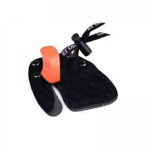 Elong Outdoor 42FT05 LH M μεγέθους τοξοβολία δάχτυλο δάχτυλο δάχτυλο Προστατευτικό δάχτυλο Δερμάτινα Σκοποβολή