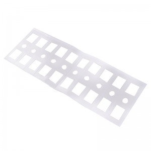 Ανθεκτικό σε θερμοκρασία μονωτικό μοχλό μονωτικό φύλλο Διαφανές χύτευση μονωτικό κυκλικό δοχείο Κυκλώματα PET Μονωτικό φύλλο μπο...