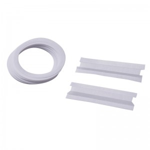 Επιβραδυντικό φλόγας ανθεκτικό σε σχήμα μονωτικού χαρτιού λευκή DMD μονωτικό χαρτί υψηλής θερμοκρασίας 0,15 mm μονωτικό χαρτί