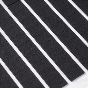 Ειδικό σχήμα PORON LE-20 Απορρόφηση αφρού και συμπίεση Μαύρο αφρό 0,5mm Flame Flame Foam Supply