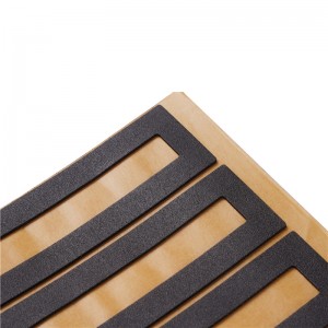 Εκτεταμένο αδιάβροχο αφρό μαύρο κραδαστικό απορρόφημα αδιάβροχο αφρό βιομηχανικό εξοπλισμό αφρού συγκολλητικό συγκολλητικό συ...