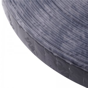 Βιομηχανική νάιλον Velcro, μαύρο άγκιστρο και πρόσωπο μαλλιών, αυτοκόλλητα μητέρα και μητέρα, πίσω στην πλάτη Velcro μπορεί να παρέχετα...