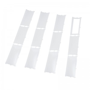 BOPU προμήθειες αδιάβροχο σιλικόνη μαξιλάρι, διαφανής μεταγωγή τροφοδοσίας σιλικόνης σιλικόνης, σφράγιση ήχου μόνωση σιλικόνης σ...