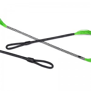 Elong Outdoor 280110-02 26.6inch 28 σκέλος Crossbow String Φθορισμού πράσινο Recurve String Crossbow