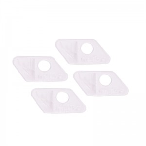 Elong Outdoor 25AR05 RH διαφανές λευκό πλαστικό βέλος ανάπαυσης για την επανάληψη του τόξου