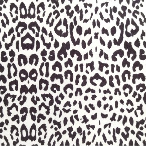 ανακυκλώστε το πολυεστέρα Leopard Print