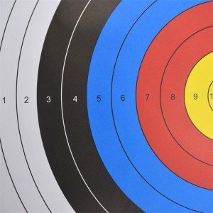 Elong Outdoor 41TF01 60 * 60cm Πρόσωπο χαρτί προσώπου για την πρακτική τοξοβολία σκοποβολή