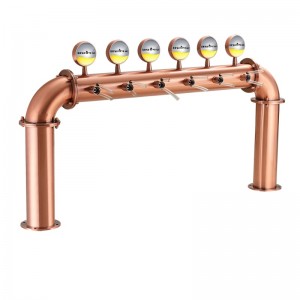 6 Way Bridge πύργος μπύρας με βρύσες μπύρας