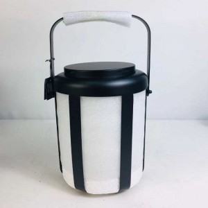 Ζεστό πώληση μεταλλικό γυαλί μικρό φανάρι