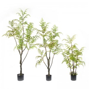 Ζεστό πώληση ρεαλιστική χλωροφωτού comosum δέντρο τεχνητό φυτό τεχνητό δέντρο γλάστρα