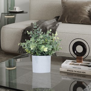 Εργοστάσιο προσφέροντας άμεσα πρόσφατα σχεδιασμένα τεχνητά γλάστρες τεχνητά πράσινα διακοσμητικά με ωραία κοιτάζοντας και πρα...