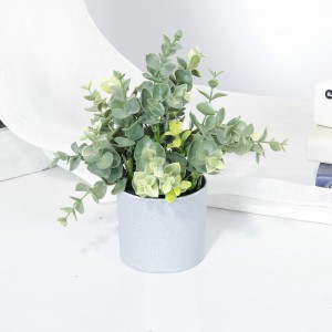 Εργοστάσιο προσφέροντας άμεσα πρόσφατα σχεδιασμένα τεχνητά γλάστρες τεχνητά πράσινα διακοσμητικά με ωραία κοιτάζοντας και πρα...