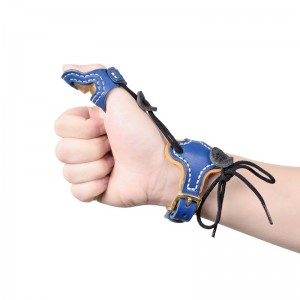 Έλονγκαροου M Size Thumb Armor+Wrist Strap Shooty Accessies Finger Protection