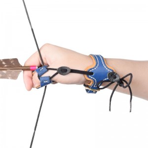 Έλονγκαροου M Size Thumb Armor+Wrist Strap Shooty Accessies Finger Protection