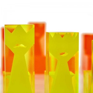 Ζεστό πωλούν παιδιά και ενήλικες ακρυλικό σκακιέρα