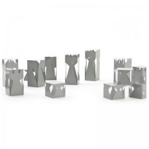 Κλασικά παιχνίδια υψηλής κρυσταλλικής ακρυλικής σκακιού