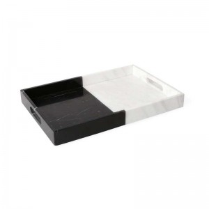 Υψηλής ποιότητας μάρμαρο δίσκο σερβιρίσματος