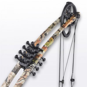 Elongarrow240001 Τοξοβολία Compance Bow Dimpeners από καουτσούκ μαύρο χρώμα αξεσουάρ τόξου