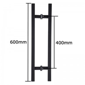 SS-031 Μαύρο υψηλής ποιότητας ανοξείδωτο χάλυβα από ανοξείδωτο χάλυβα θυρή