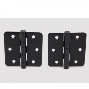 HN004 (2 πακέτο) 3,5 ιντσών x3,5 ιντσών μεντεσέδες στρογγυλεμένα 1/4 ιντσών Raidus Standard Residential υπνοδωμάτιο πόρτα μεντεσέ