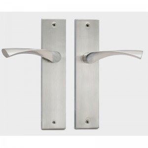 6202 Long Plate Lock με σετ σωληνωτών μοχλών Lock Lock, Σύγχρονη λαβή από κράμα ψευδαργύρου