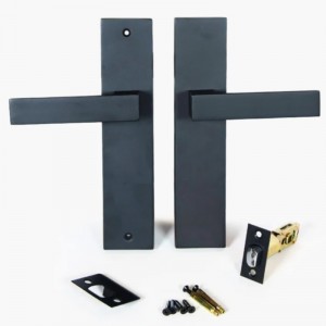 6203 Μοντέρνο κράμα ψευδαργύρου μπροστινή πόρτα λαβή κλειδώματος Λειτουργία Λειτουργίας Λειτουργίας Πορτης πόρτας σετ κλειδαριά...