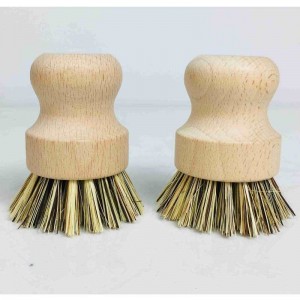 Χειροποίητο φυσικό ξύλινο πινέλο κουζίνας