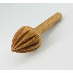 Χειροποίητο φυσικό ξύλινο φρούτο λαχανικό αποχυμωτή