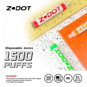 1500 Puffs μίας χρήσης Vape