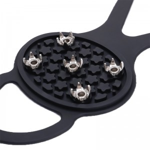 Προσαρμοσμένη μαύρη σιλικόνη πάγο πάγο